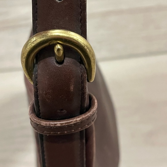 Old Coach 4106 Vintage Bag Hand Bag Brown Leather - Picture 8 of 12